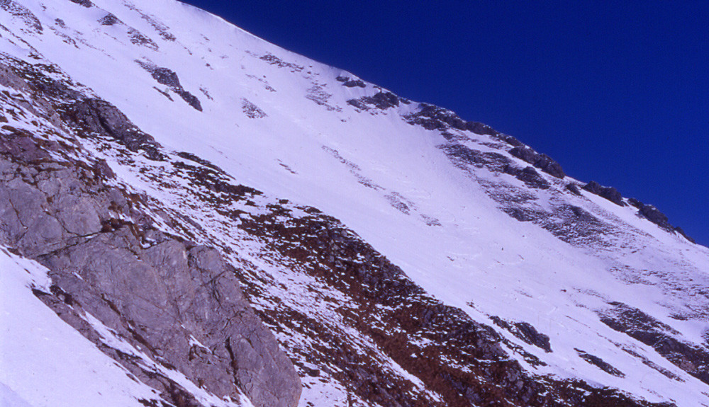 Face SE du Mont de Grange