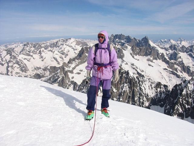 In vetta al Dome de Neige