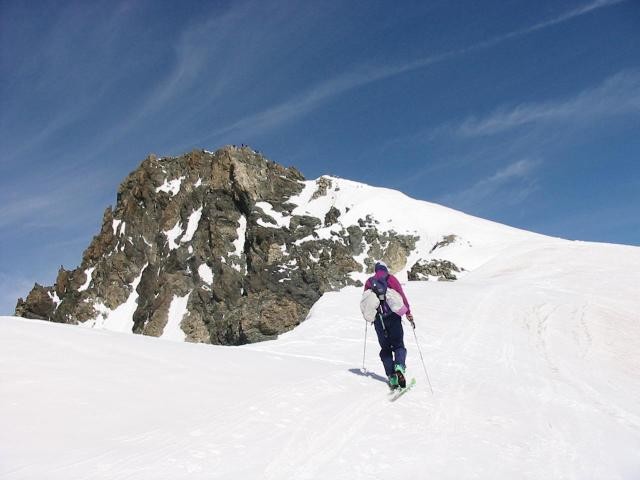 Verso la vetta della Roche Faurio
