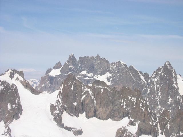 Panorama sulla Meije