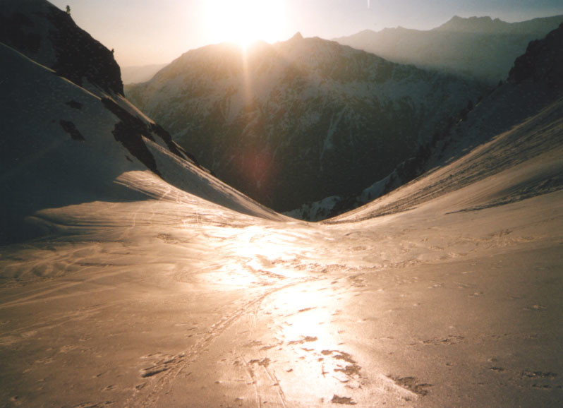 Levé de soleil sur le Rissiou