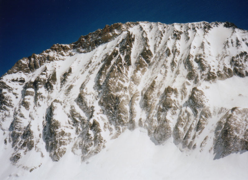 Faces Nord de la Fournache et de la Dent Parrachée