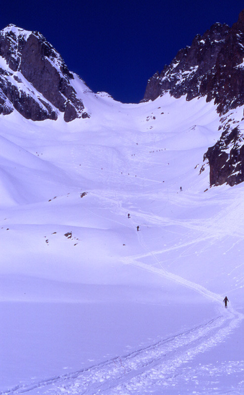 Montée au Col du Belvédère