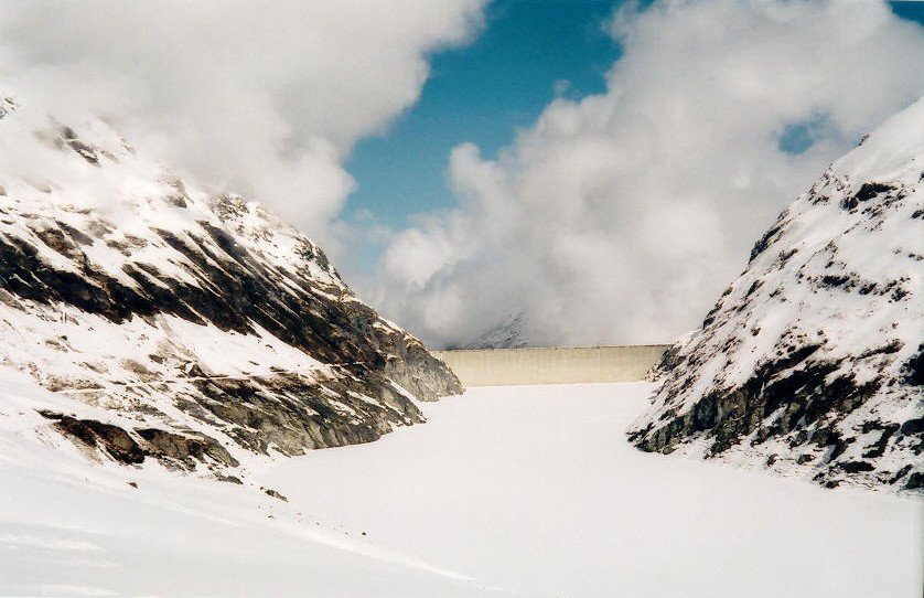 Lac des Dix et barrage de la dixence