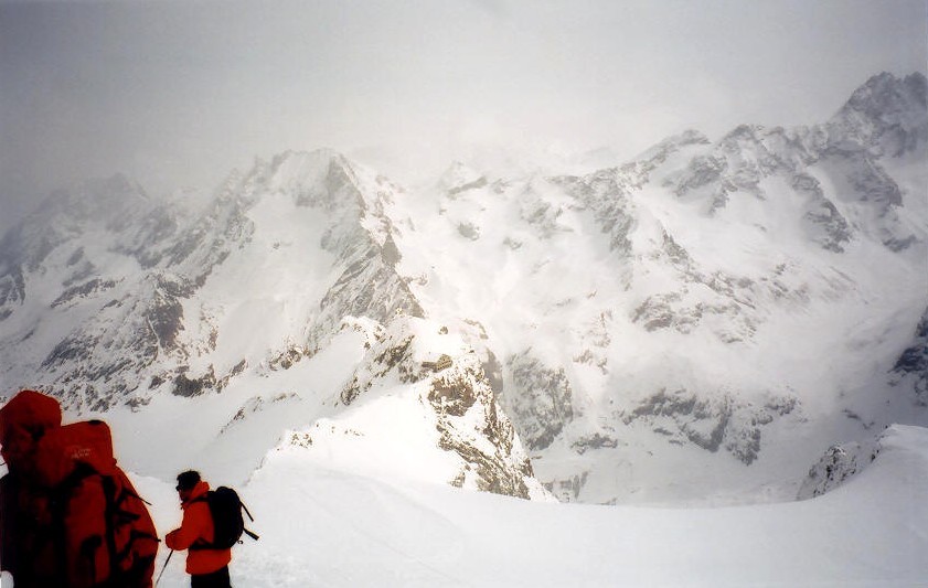 Descente du Pigne sur les Vignettes