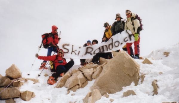 The 9 skirando.ch summiters