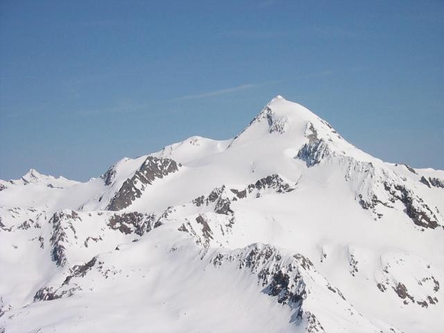 Weisskogel dalla Punta Saldura