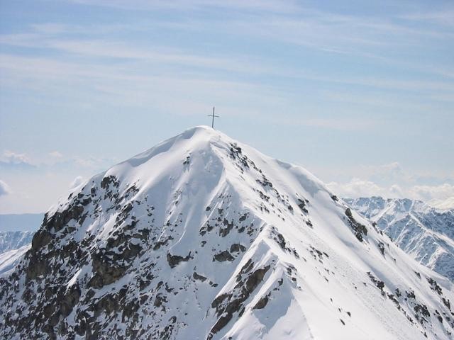 La vetta della Punta Saldura