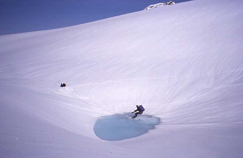 Gamserchopf's waterslide
