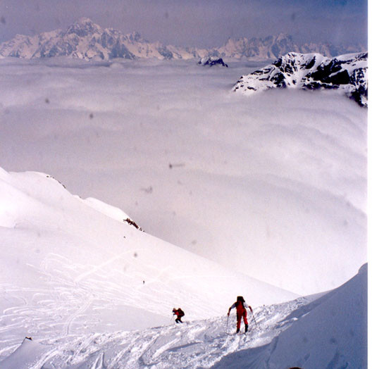 Il M.Bianco dal M. Ormelune