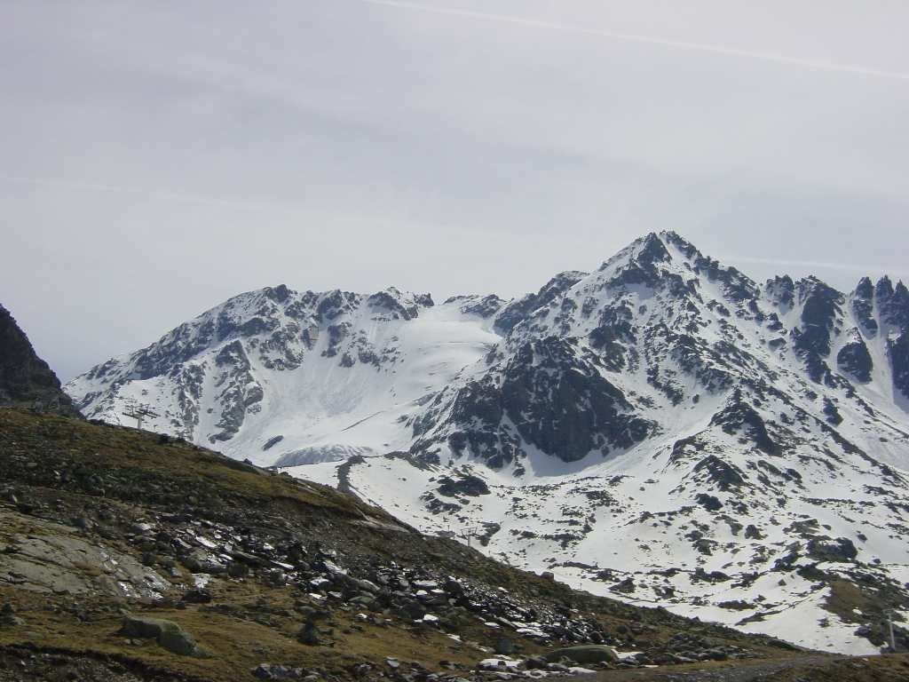 Aiguille de Péclet depuis Val Thorens