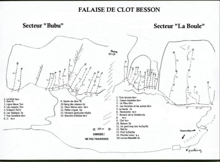 Clot Besson - CROTS 05 - TOPO