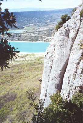 Arete photogenique aux Hauts Vernis (Verdon) Arete photogenique aux Hauts Vernis (Verdon)