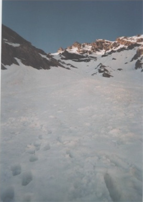 Couloir de l'aiguille du grand fond