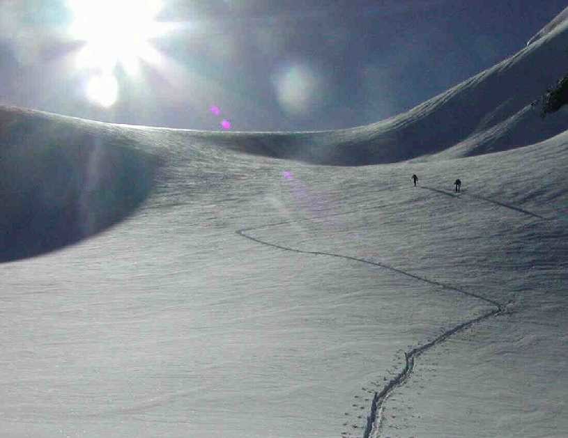 Verso Il monte Cristallo