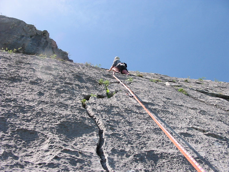 Le bûcheron et le bâtisseur de cairns L5 (6b)