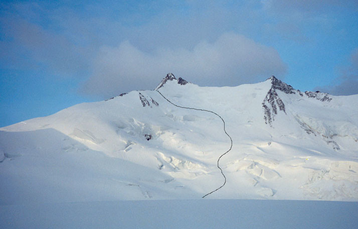 Nadelhorn parete Nord
