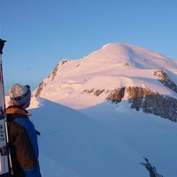Le Mt-Blanc depuis l'Epaule du Mt Maudit