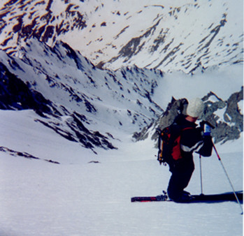 Mont Vélan, couloir W