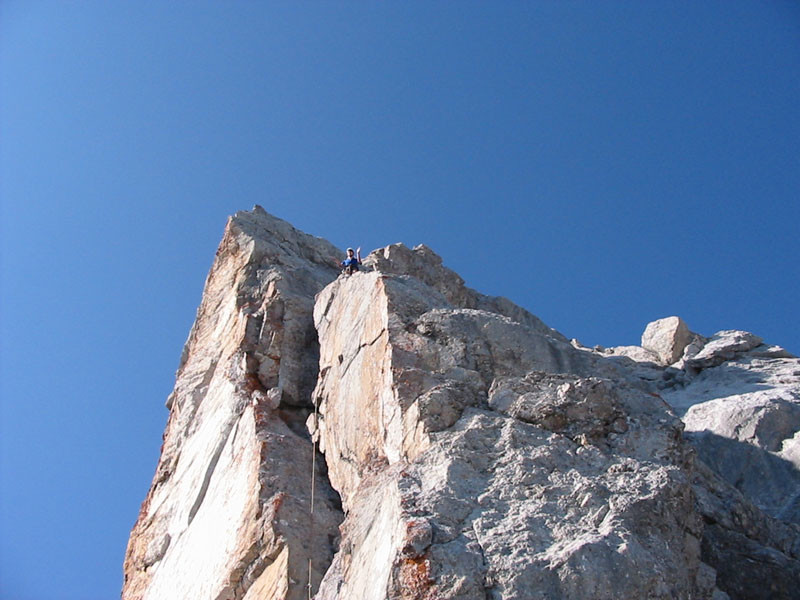 La Pointe Percée - L' "Arête du Doigt"