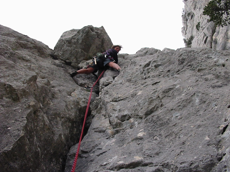 Les rochers de Leschaux - Dièdre des annemassiens