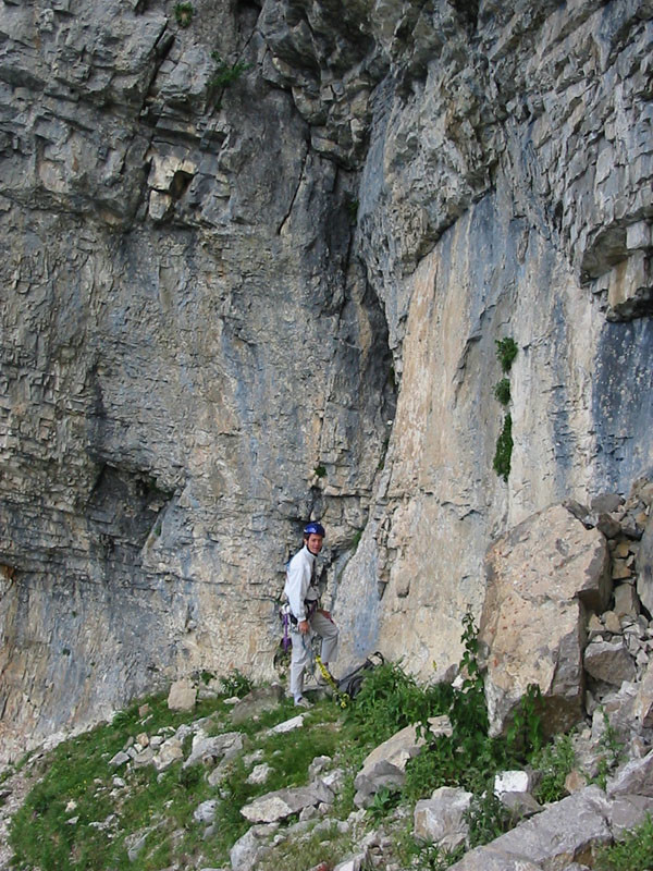 Les rochers de Leschaux - Dièdre des annemassiens