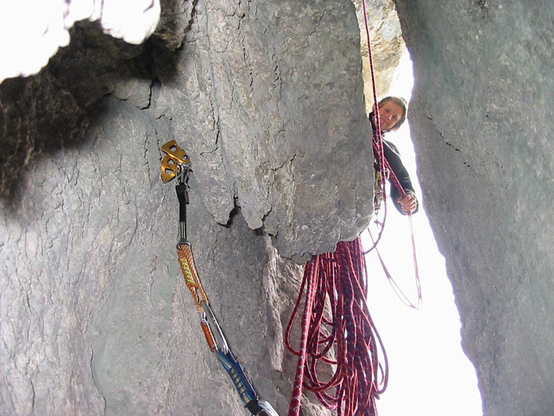 Les rochers de Leschaux - Dièdre des annemassiens