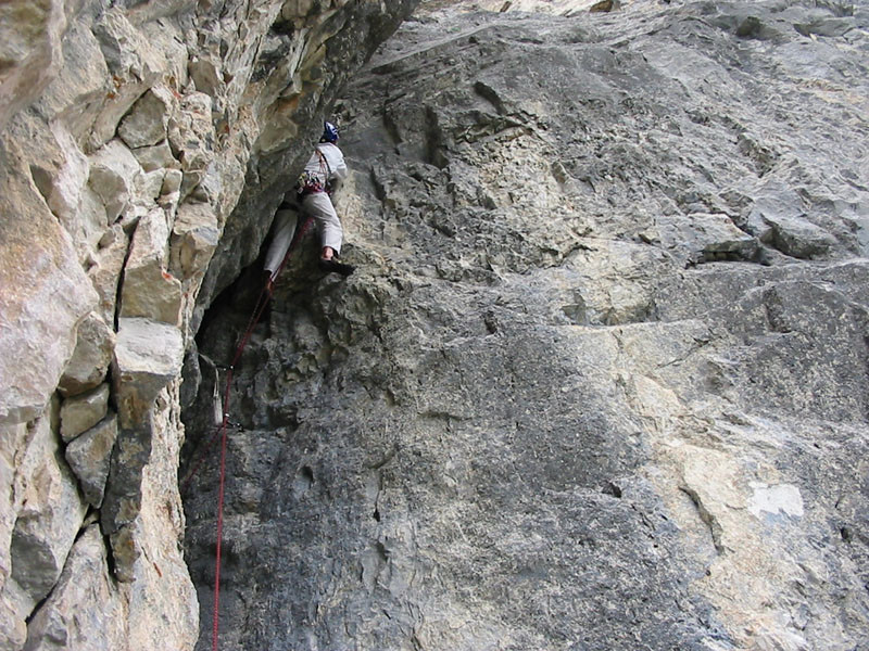 Les rochers de Leschaux - Dièdre des annemassiens