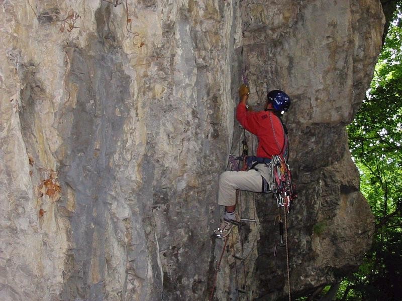 Artif à l'école de la falaise de la Balme