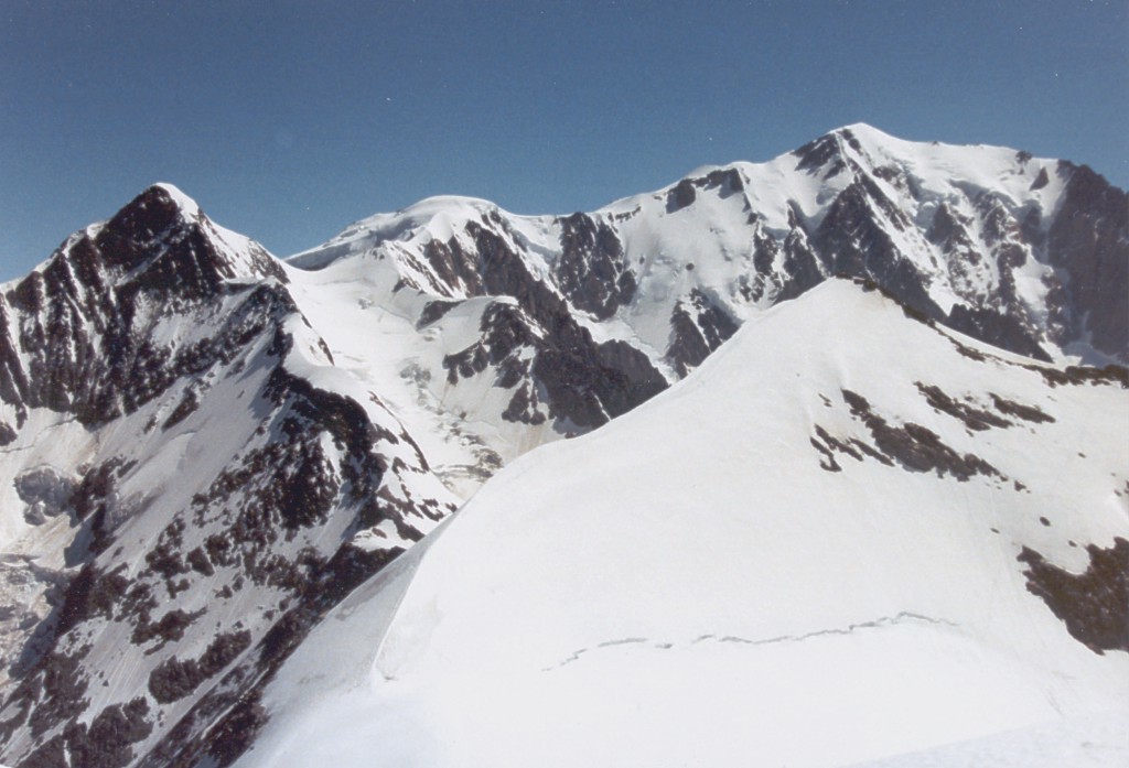 Dôme de Miage et Mont Blanc