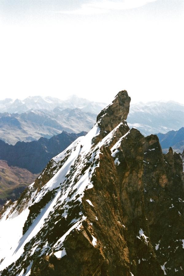 Arêtes de la Meije depuis le grand Pic