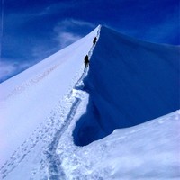 Arête col du plan
