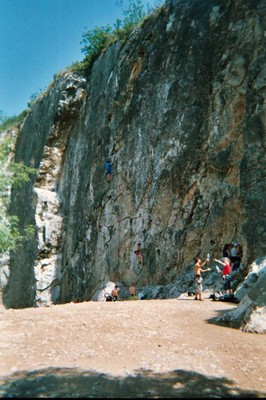 La falaise de la Trinite