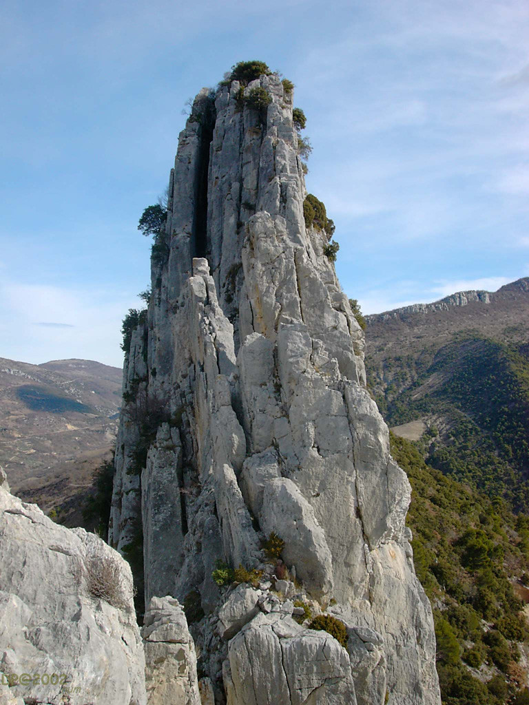 Sur l'arête de Saint-Julien