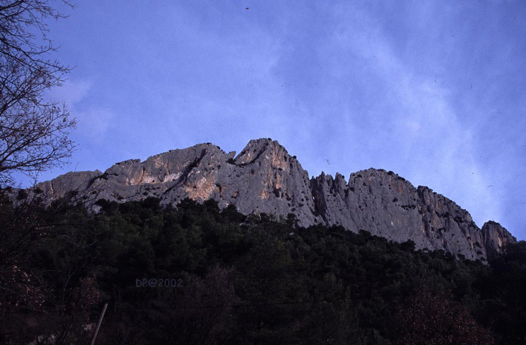 Rocher Saint-Julien face Sud
