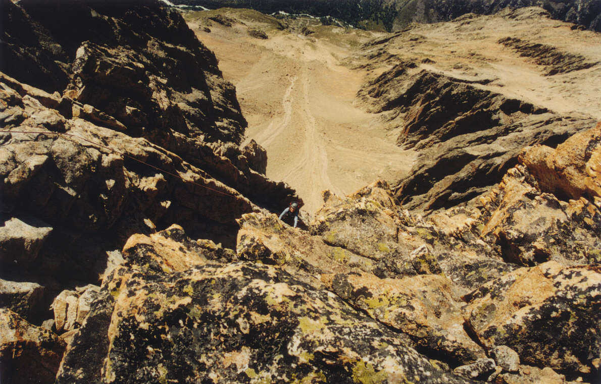 Tête du Rouget - Voie des Plaques