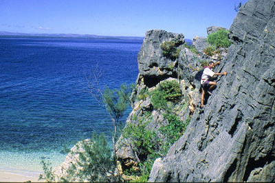 Escalade dans l'archipel de Nosy Hara