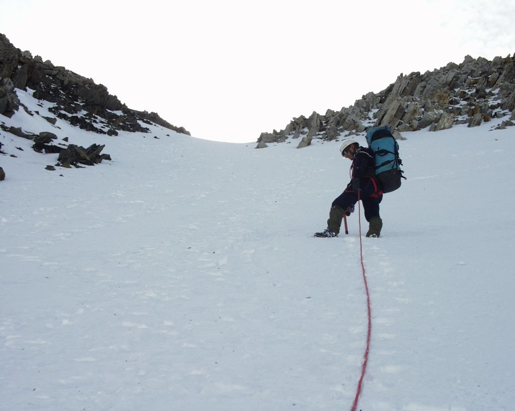 couloir nord aiguille du Goleon