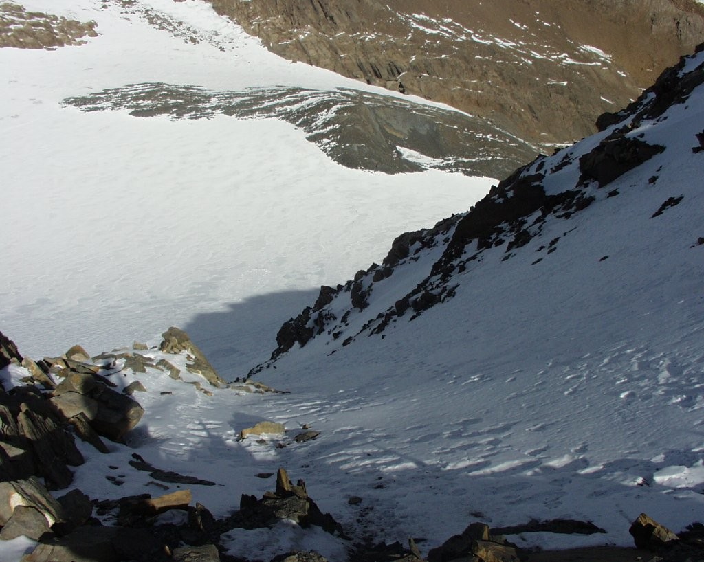 couloir nord aiguille du Goléon