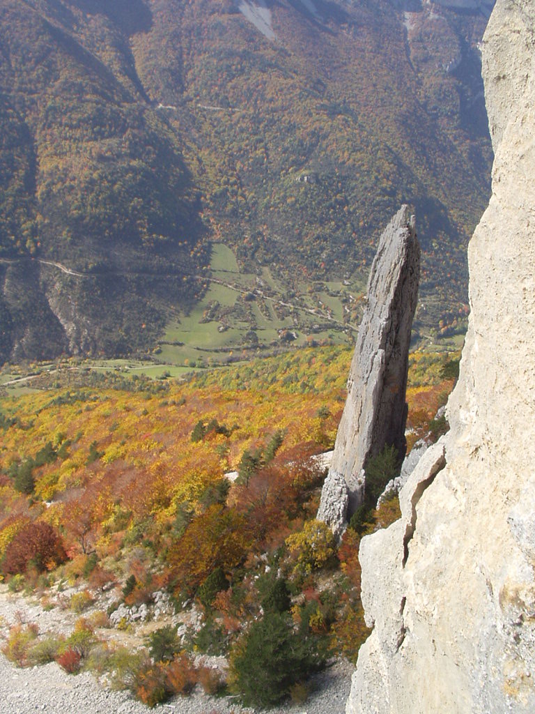 Vue sur la vallée (de l'innominée)