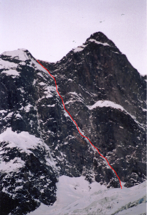 Goulotte Nord - Est du Petit Grépillon
