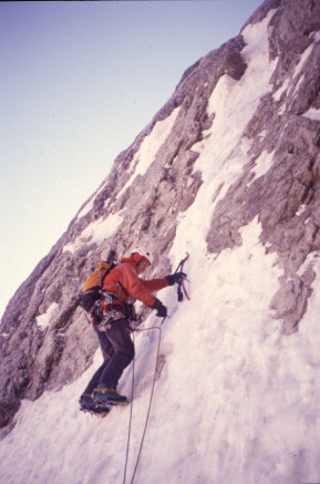 Petit Grépillon, goulotte Nord-Est