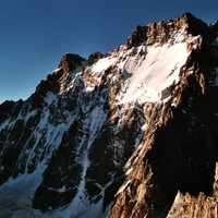 L'ailefroide (vue du col de la Temple)