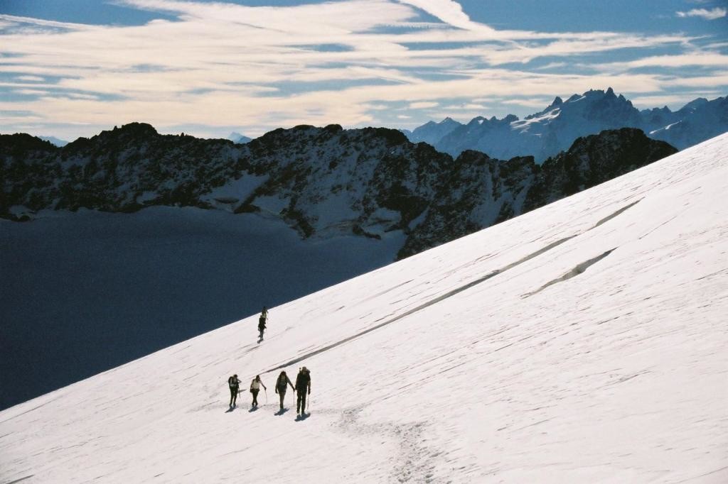 Sur les pentes du pic de l'Etendard