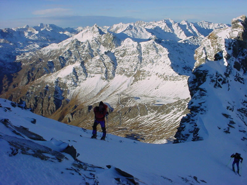 Arrivo sulla Rocca Rossa