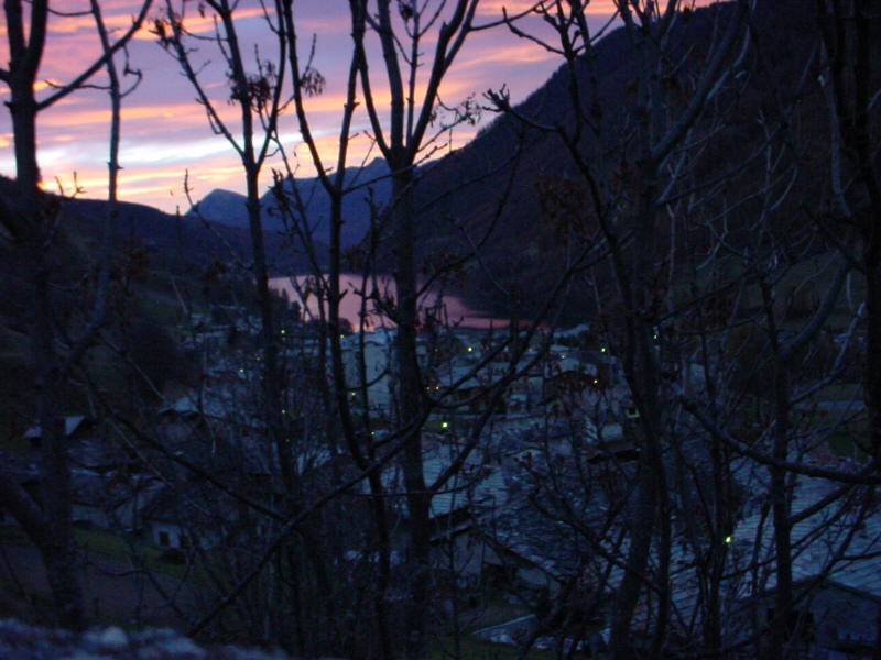 Alba a Pontechianale