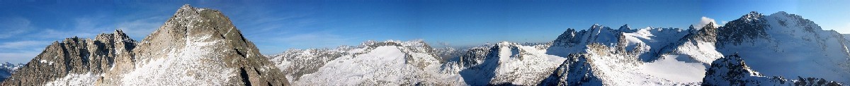 Panoramica dalla quota 3039