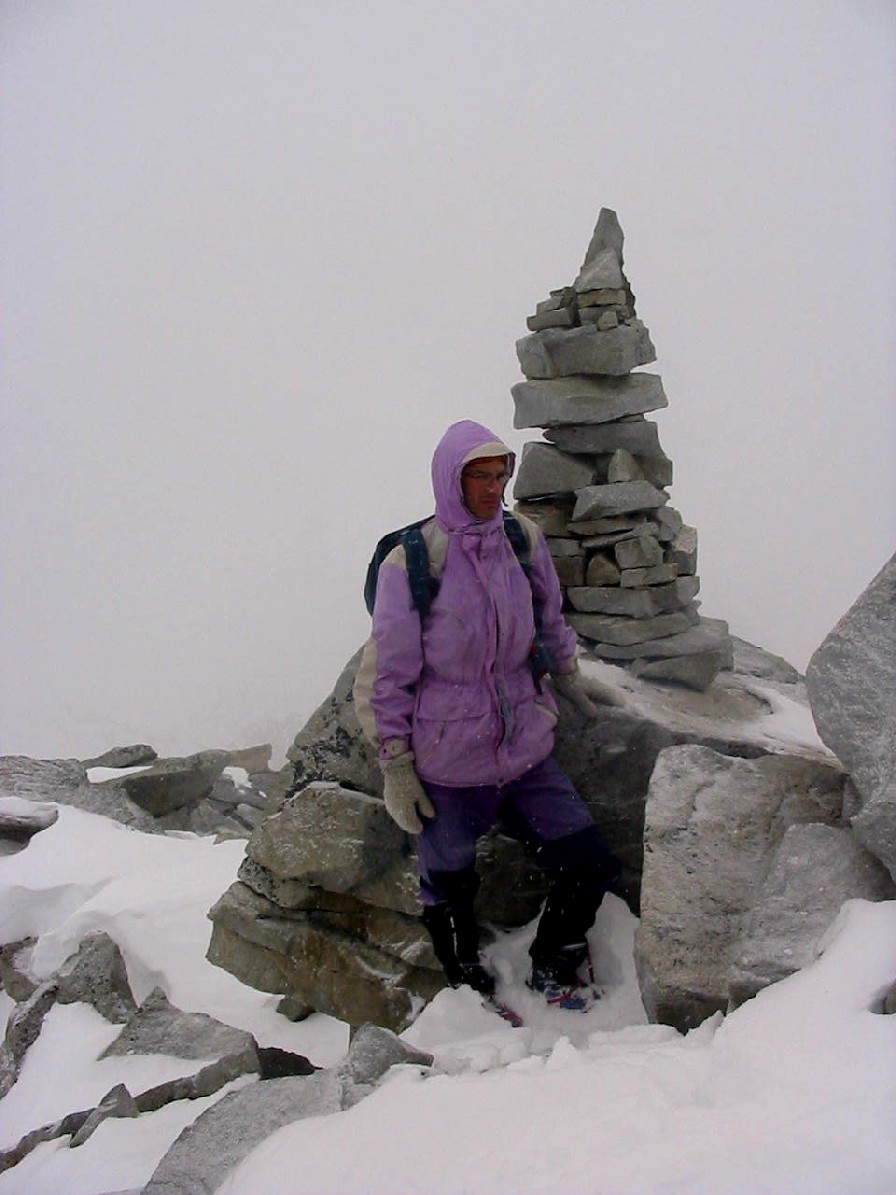 Ometto di vetta del Piz Casnile