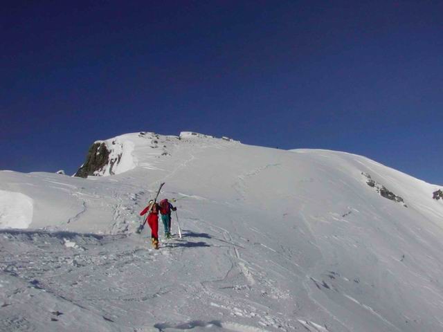 Ultimi metri verso Cima Payer