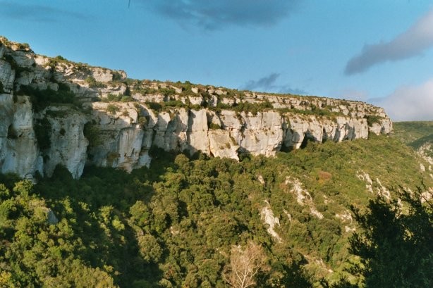 Gorges de la Cesse (Fauzan), face N-E